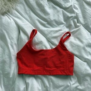 Outdoor Voices Red Sports Bra